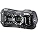 Ricoh WG-50 Waterproof/Shockproof Digital Camera (Carbon Grey) with 32GB Card + Battery + Case + Selfie Stick + Strap + Kit