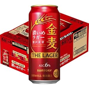 金麦 ザ・ラガー 500ml 24本 [6缶×4]