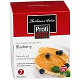 ProtiDiet High Protein Pancake Mix - Blueberry (7 Servings/Box)
