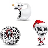 TCZNAF Christmas Fashion Charms for Bracelets and Necklace Pendant Bead Charm Jewelry Present for Women Family Friends