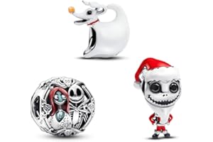 TCZNAF Halloween Fashion Charms for Bracelets and Necklace Pendant Bead Charm Jewelry Present for Women Family Friends