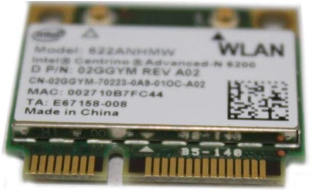 Amazon Com Dell Intel Centrino Advanced N 60 Laptop Netbook Wireless Card Computers Accessories
