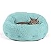 Best Friends by Sheri OrthoComfort Deep Dish Cuddler (20x20x12″) – Self-Warming  Cat and Dog Bed, Tealthumb 4