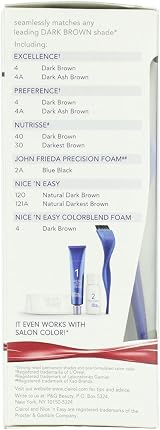 Clairol Nice 'n Easy Root Touch-Up #4 Dark Brown Hair Color Quick Gray Cover view 8