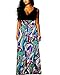 Roiii WOMEN SUMMER FLORAL PARTY EVENING BEACH LONG Boho MAXI DRESS SIZE 4-20