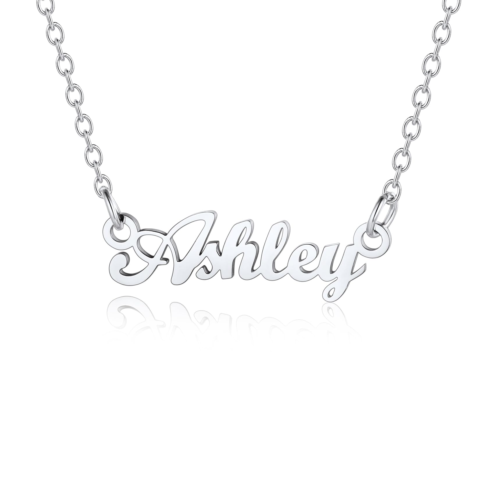 U7 Chain Choker Name Ashley Necklaces for Women Jewellery Womens Necklace — image 1