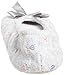 isotoner Signature Women's Embroidered Floral Terry Ballerina Slippers , Heather Gray, X-Large