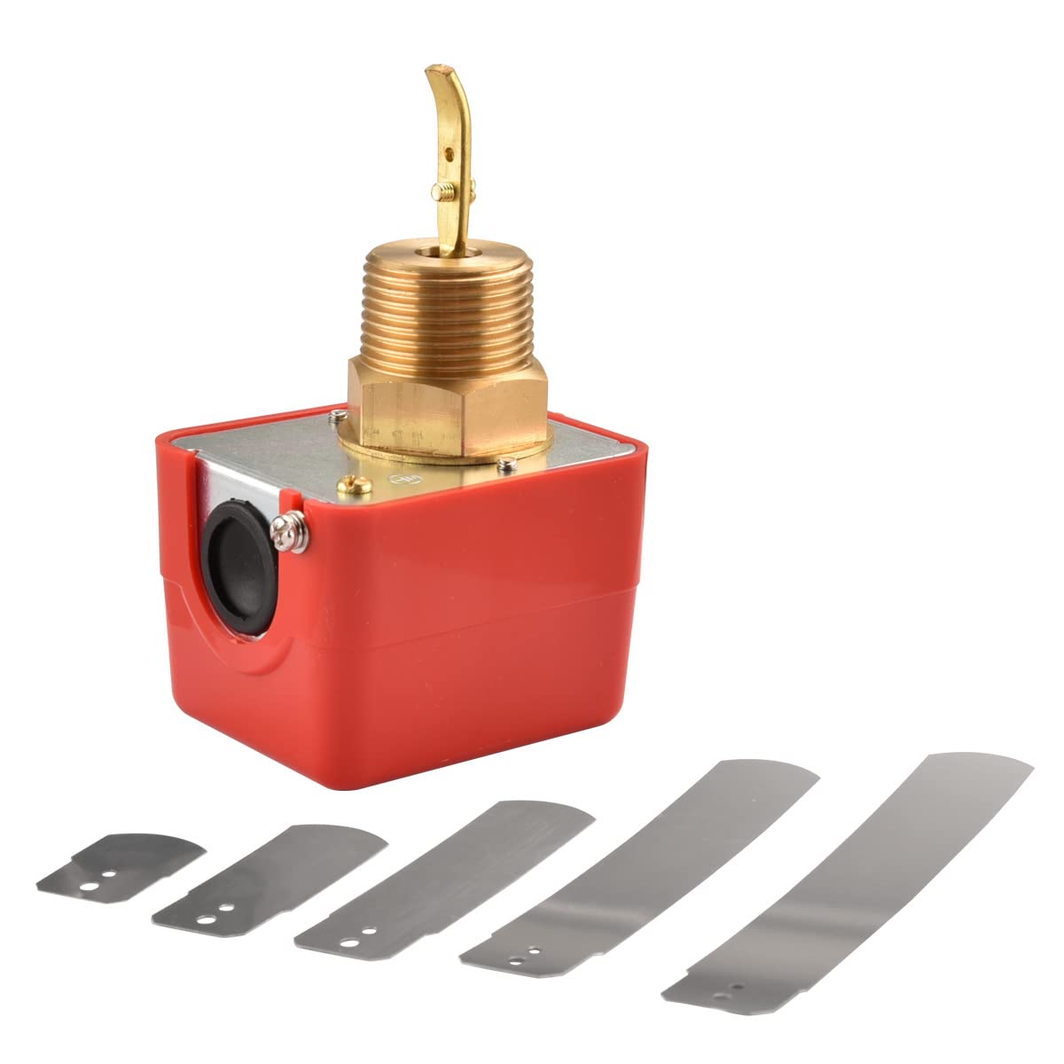 Heschen Water Flow Control Valve, HFS-25, PT1'', SPDT, 15A 250VAC, Cooling System Water Paddle Flow Control Switch