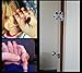 TV & Furniture Anti-Tip Straps - Anchors Any Flat Screen or Furniture, Extra Strong Hold - 6 Pack Black & White - Childproofing for Light & Heavy Furniture - Door Stopper Guard Included