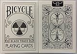 Bicycle Black Trace Playing Cards Nuclear Bad Apple Design