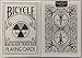 Bicycle Black Trace Playing Cards Nuclear Bad Apple Design