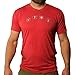 The F4 Muscle T | Athletic Fit Tri-Blend Short Sleeve T Shirt by Fit Four …
