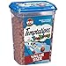 TEMPTATIONS TUMBLERS Treats for Cats Savory Salmon and Tuna Flavors 14 Ounces