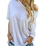Orangeskycn Women Summer Short Sleeve Blouse Casual Tops T-Shirt