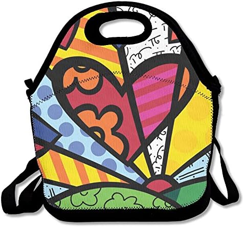 TuJa Day Romero Britto Waterproof Outdoor Travel Picnic For Women, Adults, Kids, Girls, And Teen Girls