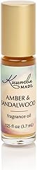 Kuumba Made, Fragrance Oil Amber Sandalwood 5, 0.12 Ounce