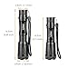 Linkax LED Tactical Flashlight Super Bright Handheld Flashlights with Adjustable Focus 5 Light Modes for Outdoor Camping Hiking Emergency(3 AAA Batteries Incl)