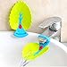Homure® Children Cartoon Water Chute Leaf-Shaped Water Chute Faucet Extender Children Handwashing Aid, Blue 1 Pack