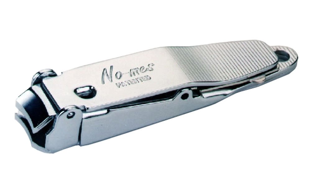 Genuine "Nomes" Nail Clipper with Catcher, Catches Clippings, Made in