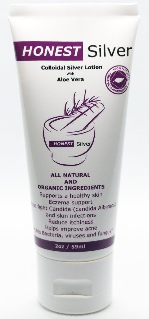 Skin Care Lotion with Aloe Vera and Nano Silver - Discounted Price Available Now ($17.80 List Price)