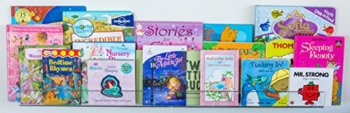 image for CLOUDZERO UNBREAKABLE Acrylic Kids Floating Bookshelf 38 inch. 6mm 1/4