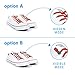 Xpand No Tie Shoelaces System with Reflective Elastic Laces - Red - One Size Fits All Adult and Kids Shoes