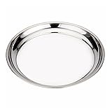Vankey 12 in Stainless Steel Pizza Pan Perfect for