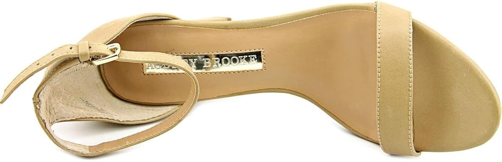audrey brooke nadine sandal beige