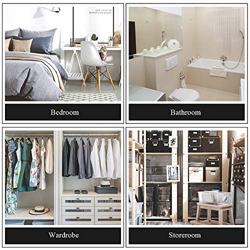 Afloia Dehumidifier for Home, Portable Quiet Dehumidifier Home Electric Dehumidifiers for Bathroom Space Bedroom Kitchen Caravan Office Basement - Thumbnail 6