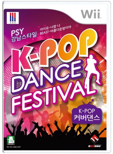 K-pop Dance Festival : Cover Dance Nintendo Wii Korean Exclusive Psy, Kara, Bigbang