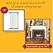 Toddleroo by North States - 6-Bar Extension for Deluxe Décor Gate: 15 Inch Baby Gate Extension - Add Up to 6 Extenders - Matte Bronze
