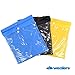 Wealers Emergency Adult Heavy Duty Lightweight PVC Trench Raincoat – Reusable| Portable| Compact| Adjustable Hood| Flap Pockets| Comes with a Small Carrying Bag (Blue, Small - Length: 41 inches)