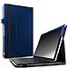 Galaxy TabPro S 12 case, Infiland Folio Premium PU Leather Slim Stand Cover Case For Samsung Galaxy TabPro S 12-Inch 2016 Release Tablet, Navy