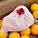 Reusable Produce Bags, Strawbleag 12 Pack Zero Waste See-Through Produce Bags Premium Lightweight Mesh Bags,3 Sizes