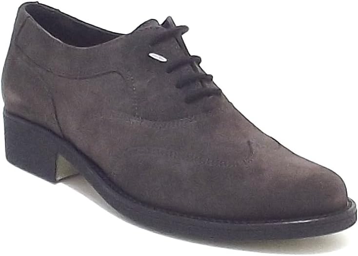 Soldini Women's Lace-Up Flats Brown Tartufo