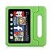MoKo Case for Fire HD 7 2014 - Kids Shock Proof Convertible Handle Light Weight Protective Stand Cover for Amazon Kindle Fire HD 7 Inch 4th Generation Tablet (NOT Fits Fire 7 2015 Release), Green