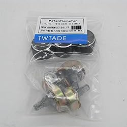 TWTADE / 3pcs Wh138 100k ohm Potentiometer Single