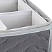 Richards Homewares Microfiber Deluxe Champagne Flute Storage Chest