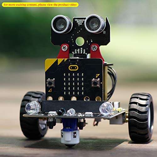 Yahboom BBC Micro:bit V2 V1.5 Coding Robot Car Kit STEM Education for ...