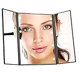 Lighted Travel Makeup Mirror(Open W.9