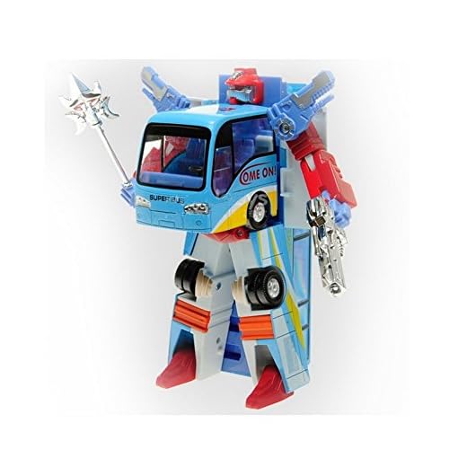 Mallya Transformers Distortion Bus Changer Transform Into Bus Action Figure Toy - Image 4