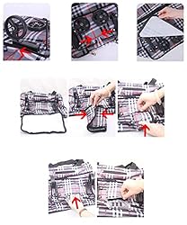 Upgrade Shopping Bag with Wheels Portable Trolley