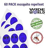 WIDE WORLD TM Mosquito Repellent Stickers for Kids