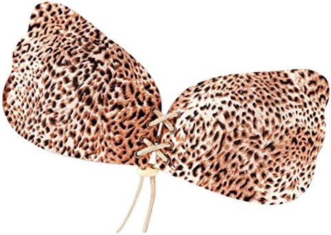 Sticky Bra, Lamolory Women Wings Of The Goddess Instant Breast Lift Invisible Silicone Push Up Bra (Beige, C)