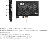 Y&H PCIe Capture Card 4K30 1080p120 HDMI Passthrough Low Latency PS4 Xbox PC view 6
