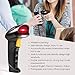 Wireless Barcode Scanner, 2-in-1 2.4GHz Wireless & USB 2.0 Wired USB Automatic Barcode Reader Handheld Bar Code Reader USB Rechargeable Bar Code Hand Scanner for Computer POS Laptop