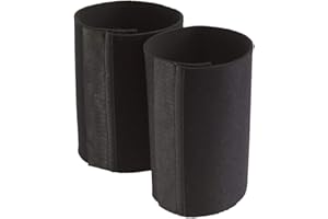 FROGG TOGGS mens Wrap-Around Gravel Guards Rain Suit, Black, Adjustable