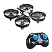 Mini UFO Quadcopter Drone ,Kingtoys LED Lights Drones Headless Mode RTF Mode 2 One Key Return Remote Control Nano Quadcopter