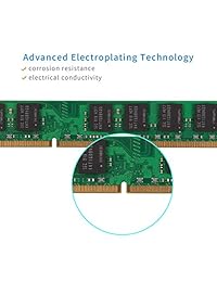 TECMIYO 8GB Kit (4x2GB) DDR2 800MHz PC2-6400 PC2-6400U Non ECC sin búfer 1.8V CL6 2RX8 Dual Rank 240 Pin UDIMM Desktop Memory Ram Module