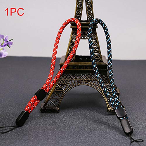 YOTHG Phone Lanyard Accessories DIY Handheld Devices Jacquard Portable Hang Rope Key Holder Wear Resistant Short ID Badge Wrist Straps Adjustable Anti Lost